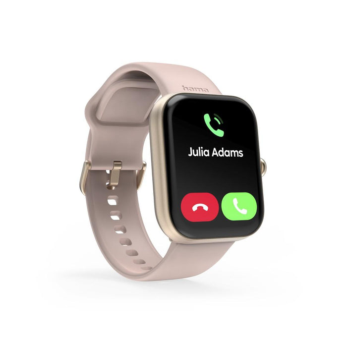 HAMA Smart Watch "5000", Phone Function, Sleep Analysis, Waterproof, 1.65", 178615