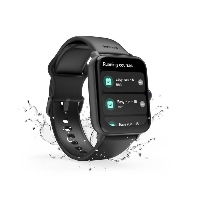 HAMA Smart watch "6010", GPS, TFT display 1.65", phone function, waterproof, 178619