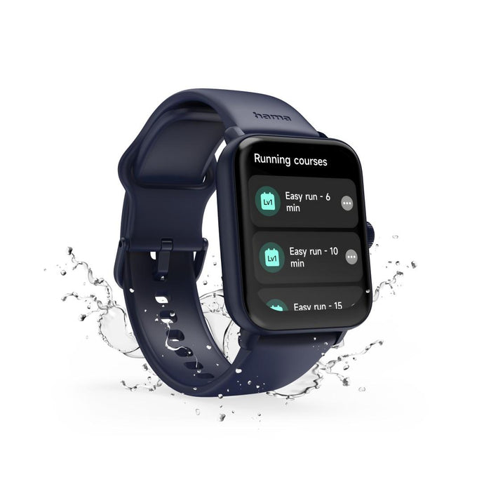 HAMA Smart watch "6010", GPS, TFT display 1.65", phone function, waterproof, 178621