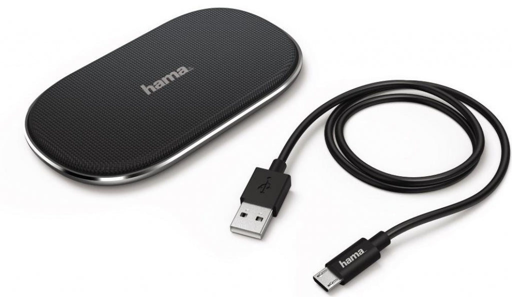 Charger HAMA-183344 FC-10 FABRIC QI 10W wireless