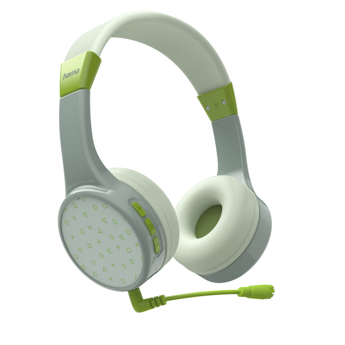 Bluetooth headphones HAMA Teens Guard, Children's, Green, 184112