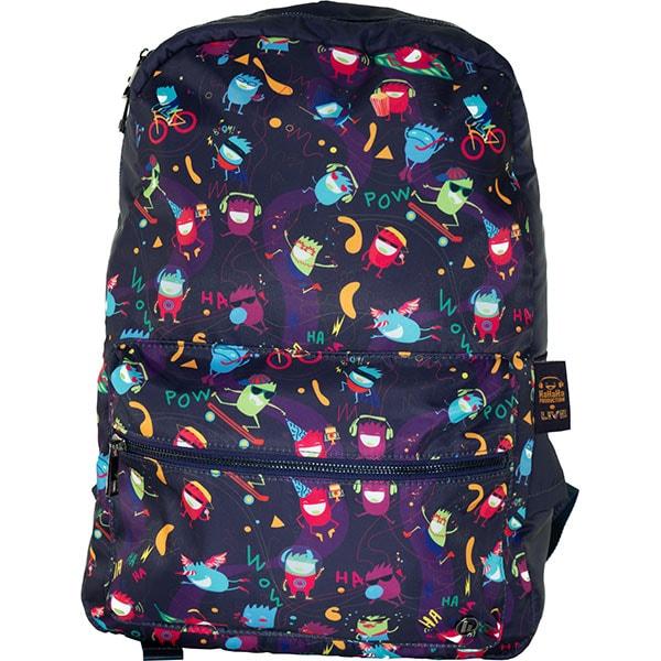 Laptop backpack HAMA HaHaHa Live, Up to 15.6", Violet, 185671