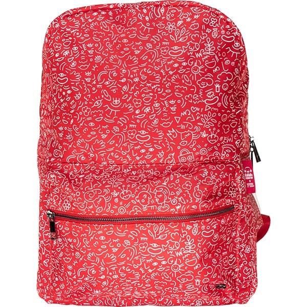 Laptop backpack HAMA HaHaHa Feel, Up to 15.6", Red, 185672