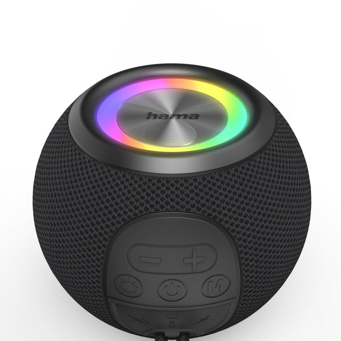 HAMA Bluetooth speaker "Ball Shape Speaker", 5 light modes, 5W
