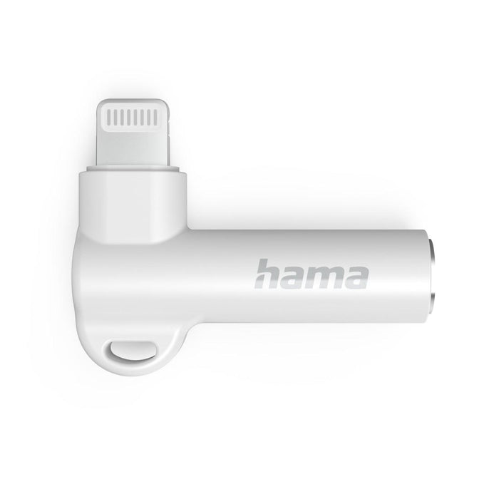 Adapter HAMA Lightning - 3.5 mm jack, 90°, 201700