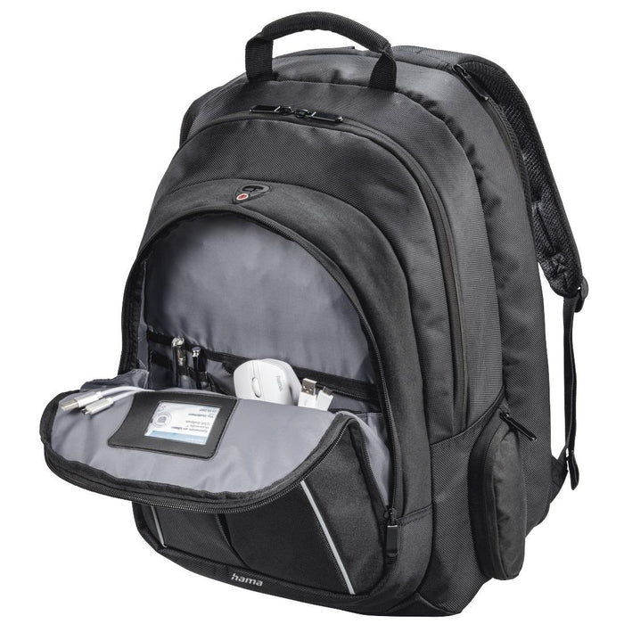HAMA Vienna laptop backpack, 44 cm (17.3"), Black, 216488