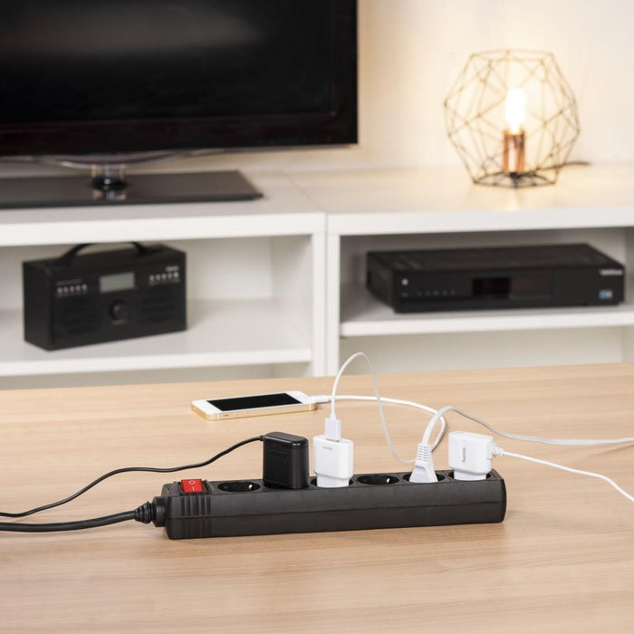 HAMA power strip, 6 sockets, 30394