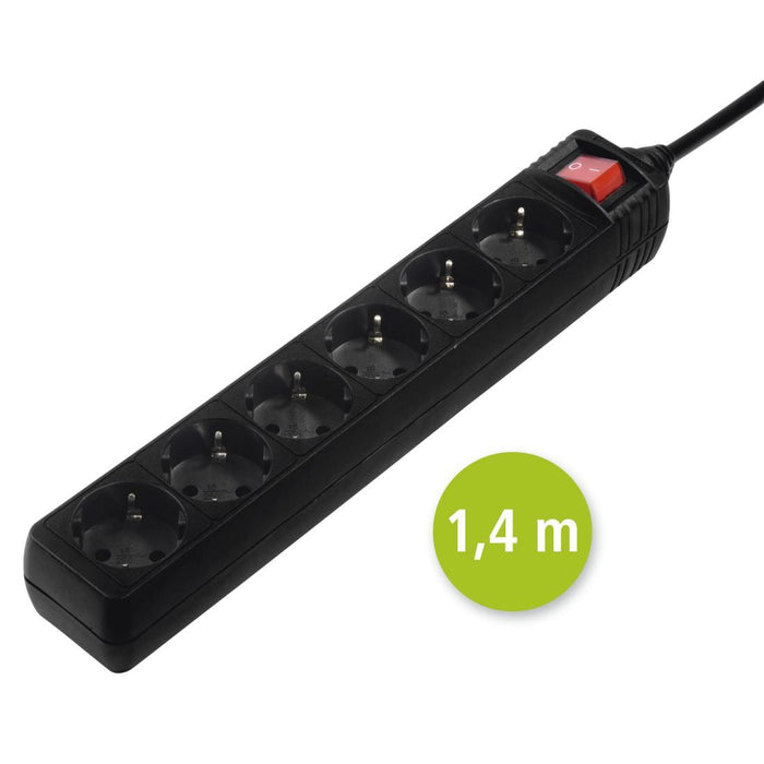 HAMA power strip, 6 sockets, 30394