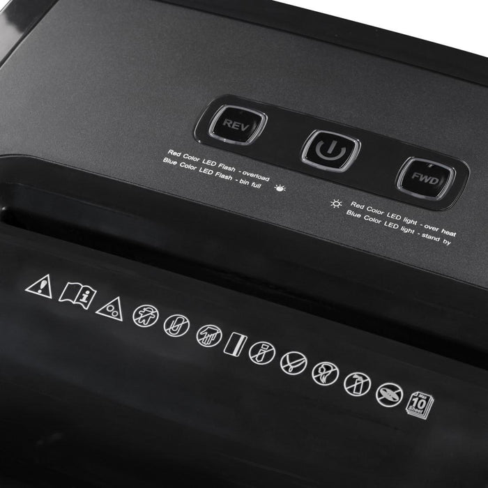 Hama shredder "Premium M10+", security level P5 T5 E4, 50549