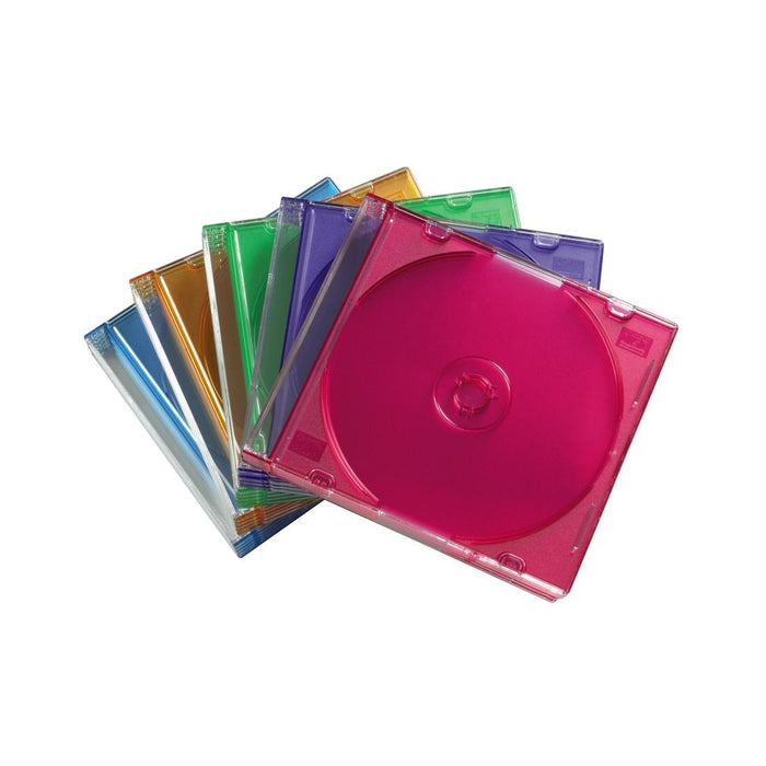 Slim CD cases for Hama discs, pack of 25, 51166