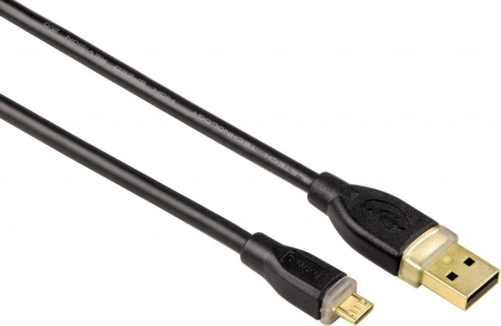 Cable HAMA 78419 USB A - micro usb B, 1.8m