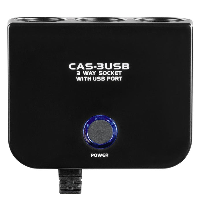 Hama 93839 1:3 car cigarette lighter adapter