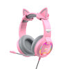 Gaming headphones Havit GAMENOTE H2233d  RGB (pink)