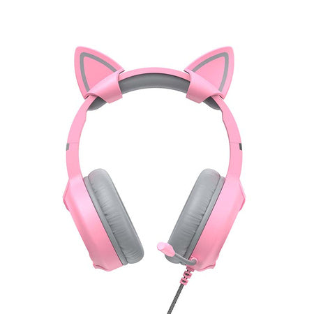 Gaming headphones Havit GAMENOTE H2233d  RGB (pink)