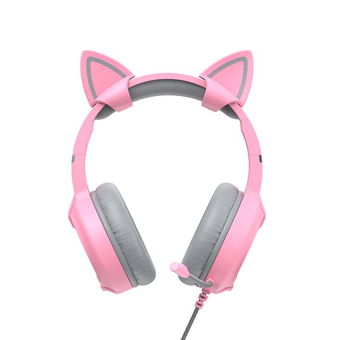 Gaming headphones Havit GAMENOTE H2233d  RGB (pink)