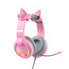 Gaming headphones Havit GAMENOTE H2233d  RGB (pink)