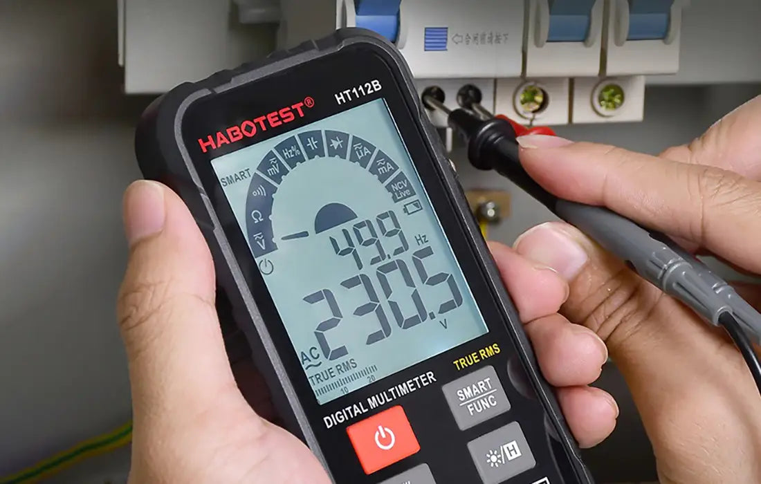 True RMS Digital Universal Multimeter Habotest HT112B