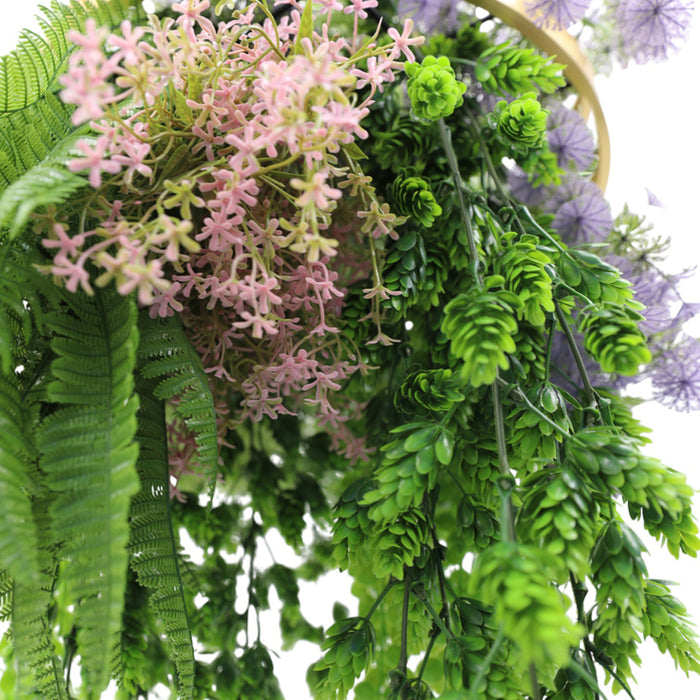 DECORATIVE LANDSCAPING HANGING RING F40CM FERN HD HD-10457