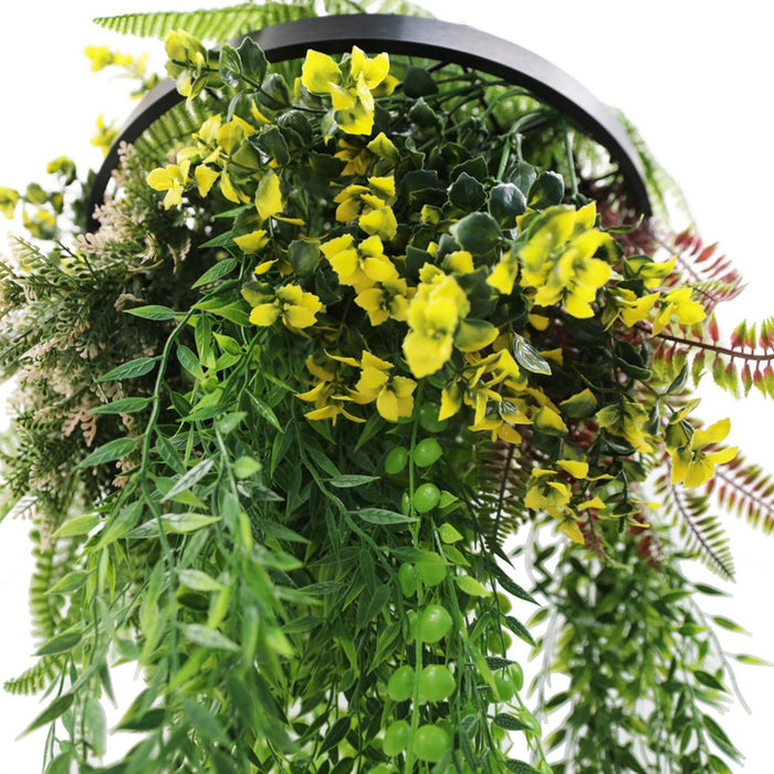 DECORATIVE LANDSCAPING HANGING RING F40CM FERN HD HD-10456