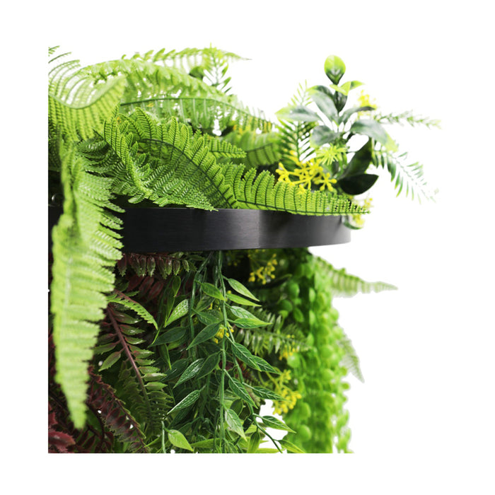 DECORATIVE LANDSCAPING HANGING RING F40CM FERN HD HD-10456