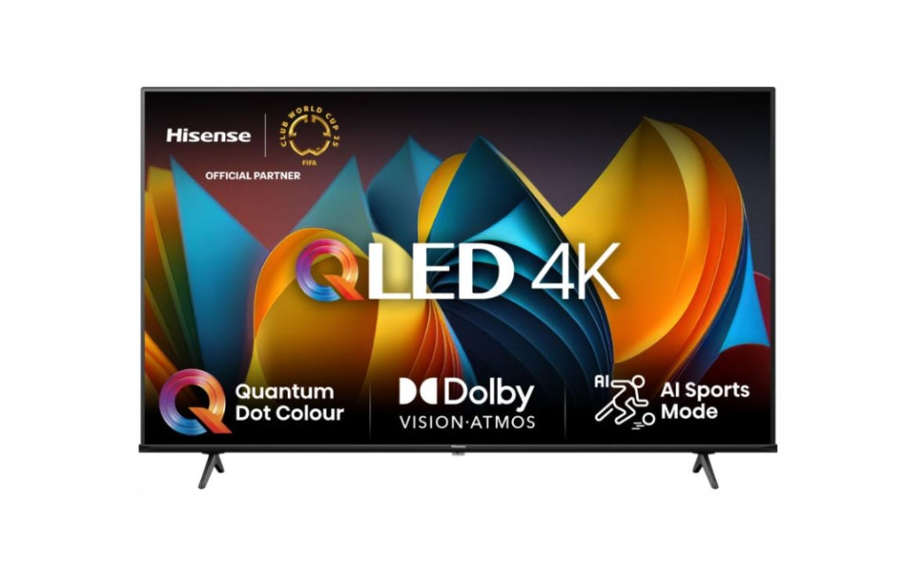 Hisense 65" E7NQ, 4K Ultra HD 3840x2160, QLED, Quantum Dot, HDR 10+, HLG, Dolby Vision, DTS Virtual X, Smart TV,Light Sensor,WiFi Direct, BT, Anyview Cast, 3xHDMI, 2xUSB, LAN, CI+, DVB-T2/C/S2, Black