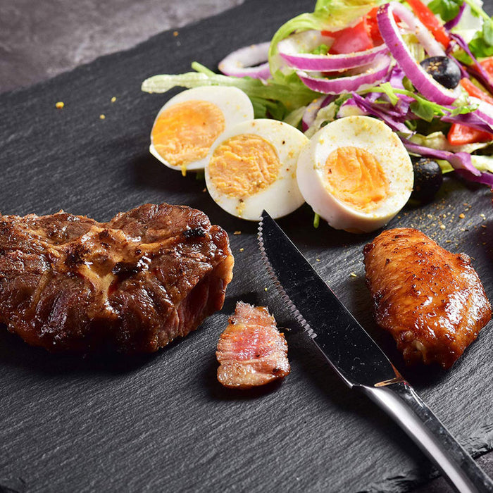 STONE SERVING PLATE/PLATE GN1/2 - 32.5X26.5 CM HORECANO