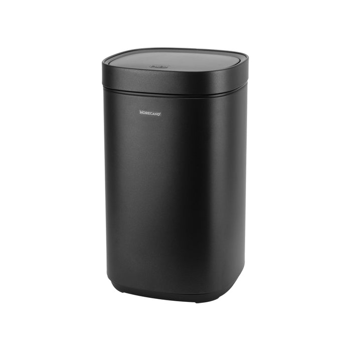 WASTE BIN 12L TOUCH BLACK HORECANO