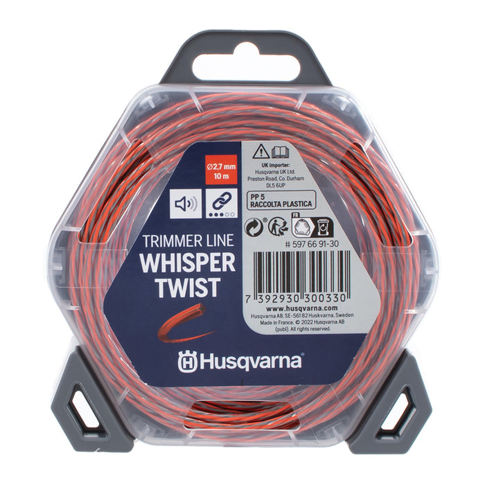 MOWING CORD 2.7 MM X 10 M HUSQVARNA WHISPER TWIST