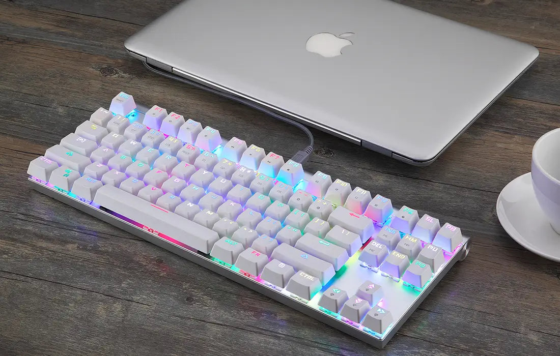 Mechanical gaming keyboard Motospeed CK101 RGB (black)