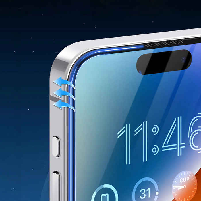 Joyroom JR-MAR0317 tempered glass with anti-reflective coating for iPhone 15 Plus/16 Plus