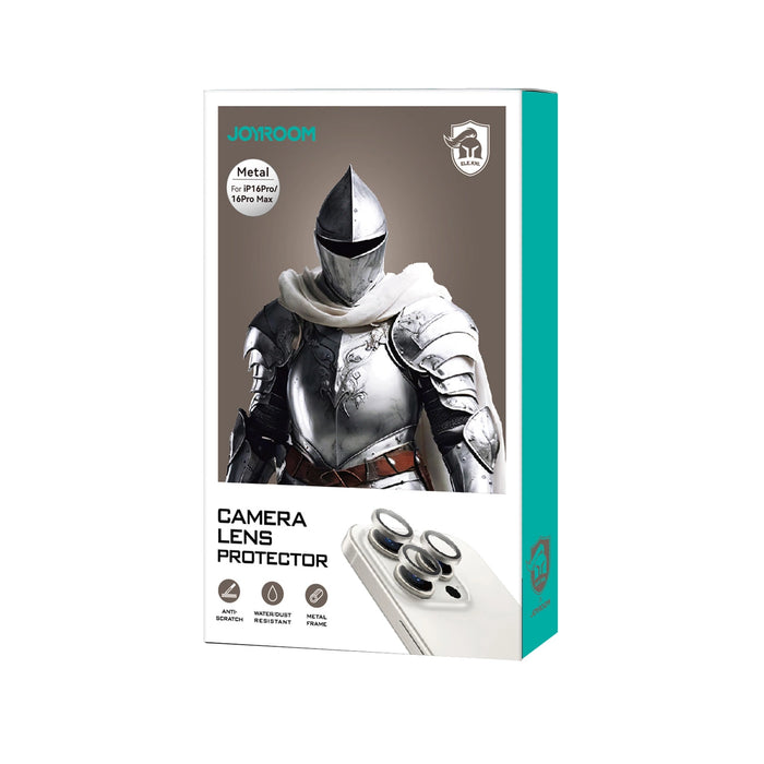 Joyroom JR-MFY0258 protective glass for iPhone 16/16 Plus lenses - green