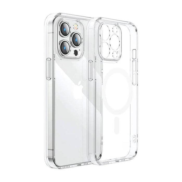Joyroom magnetic protective case for iPhone 15 Pro Max (transparent)