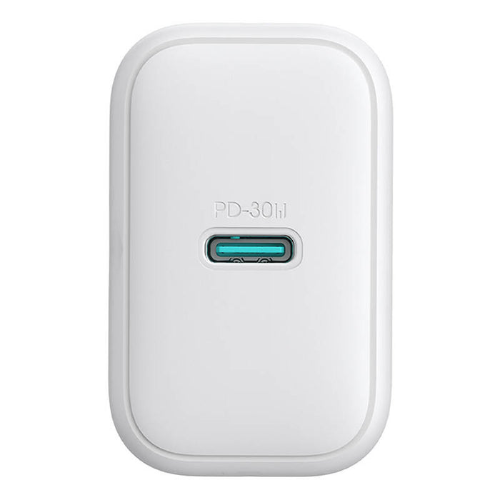 Joyroom power charger JR-TCF24 with C-C cable 30W 1m (white)