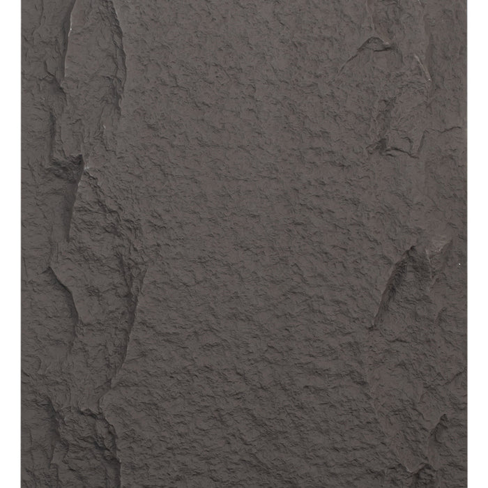 3D DECORATIVE PU STONE KTN 120X60X5 CM ELEGANT BLACK