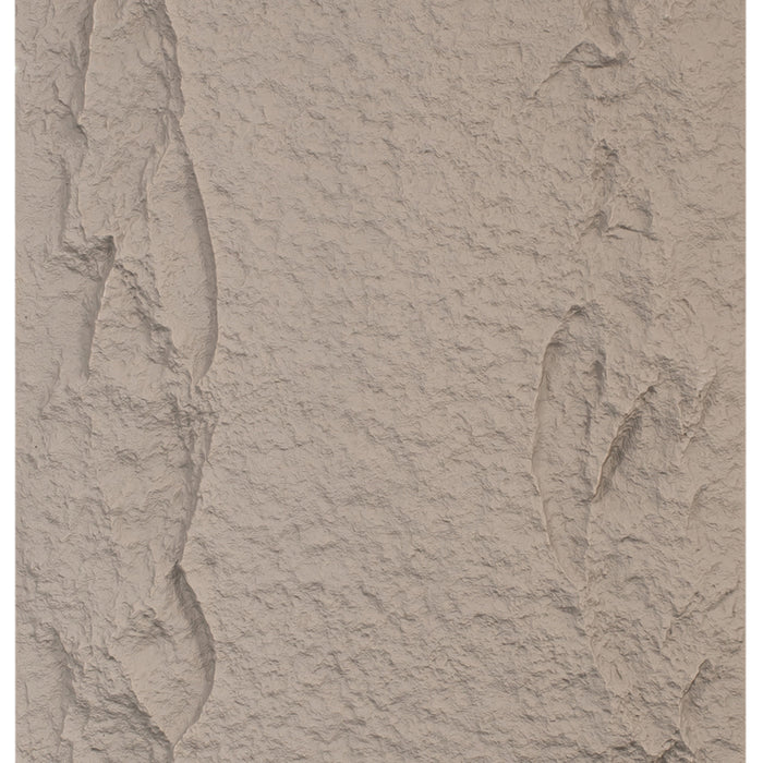 3D DECORATIVE PU STONE KTN 120X60X5 CM. CEMENT GRAY