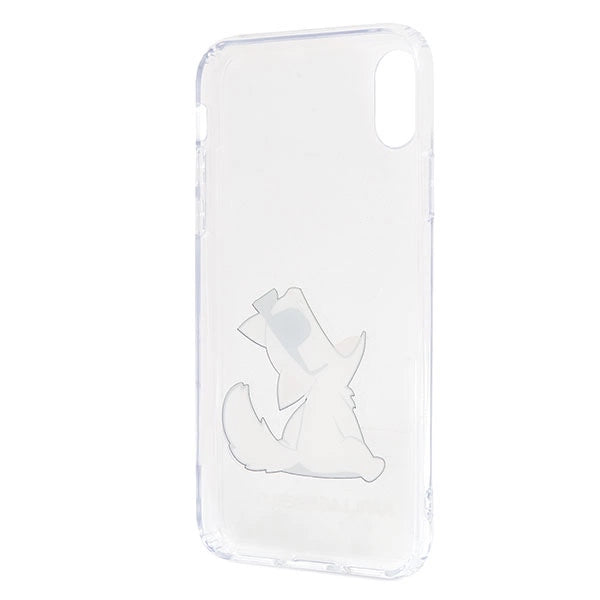Karl Lagerfeld Choupette Fun iPhone X/Xs Case - Transparent