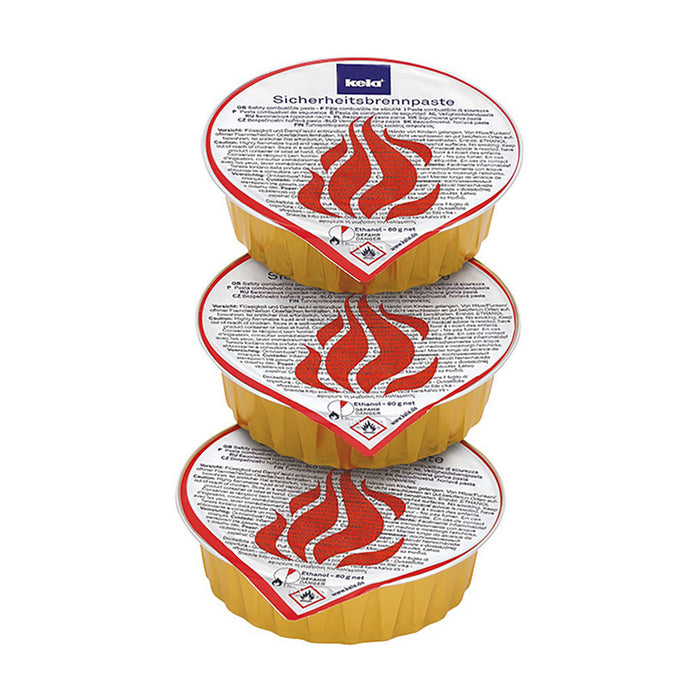 CAPSULES FOR BURNING WITH GEL-PASTE 3 PCS X 80 G KELA MAGMA