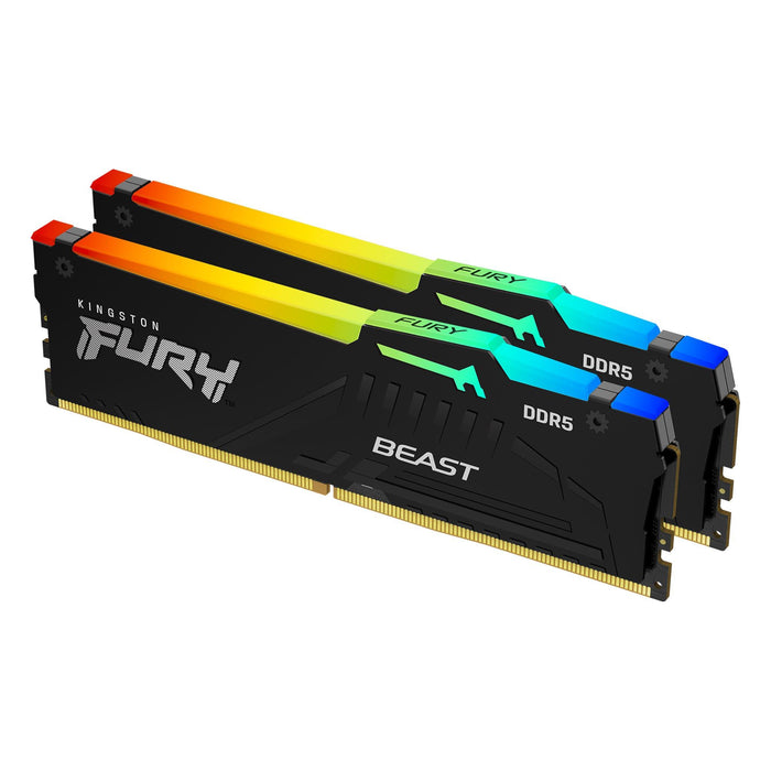 KINGSTON 32GB 6000MT/s DDR5 CL30 DIMM Kit of 2 FURY Beast RGB EXPO