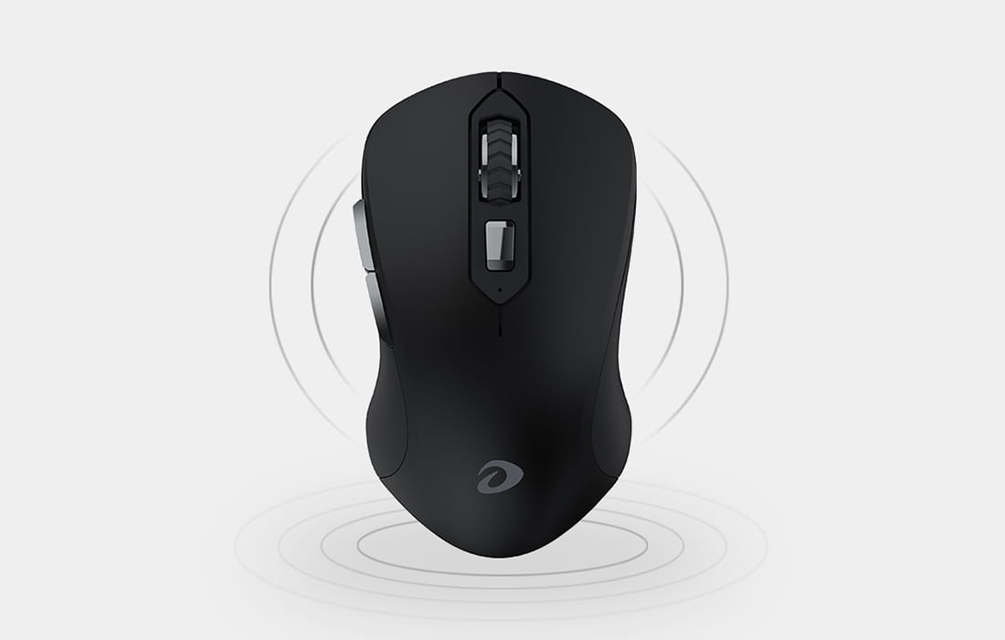 Wireless mouse Dareu LM115G 2.4G 800-1600 DPI (black)