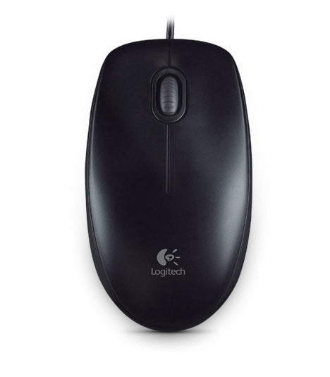 Logitech B100 Optical Mouse for Business Black