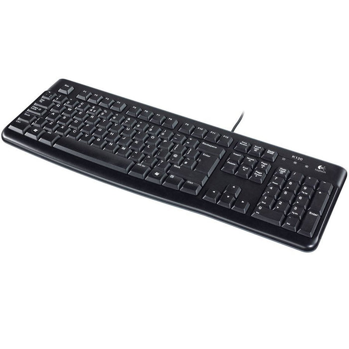 Keyboard Logitech Keyboard K120 for Business Black QWERTY