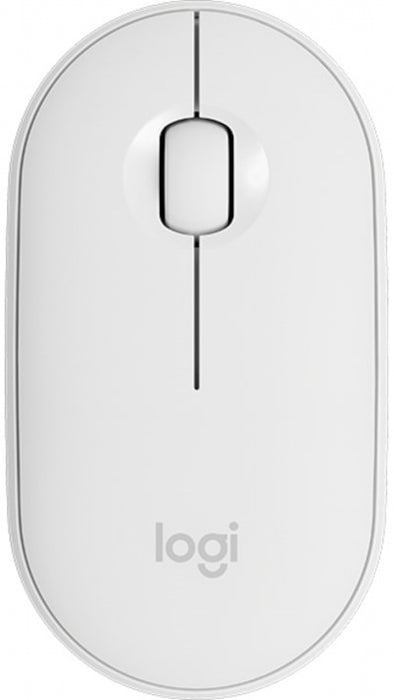 Mouse Logitech Wireless M350 Pebble Off-White