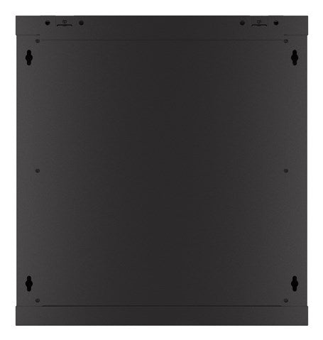 Lanberg rack cabinet 19" wall-mount 12U/600x450 with perforated door black (flat pack)