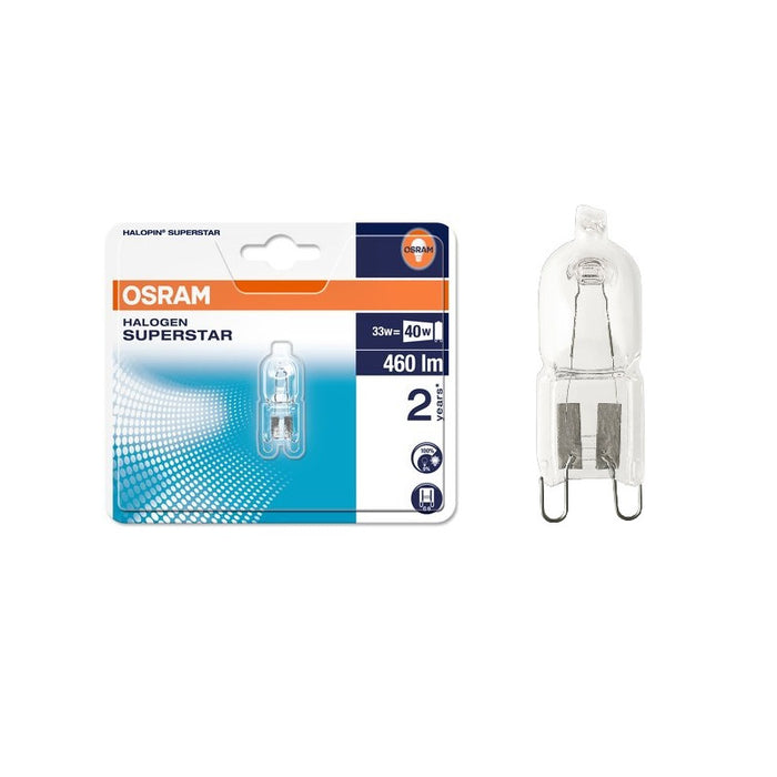 HALOGEN LAMP 66733 ES 33W 230V G9 HALOLUX LEDVANCE