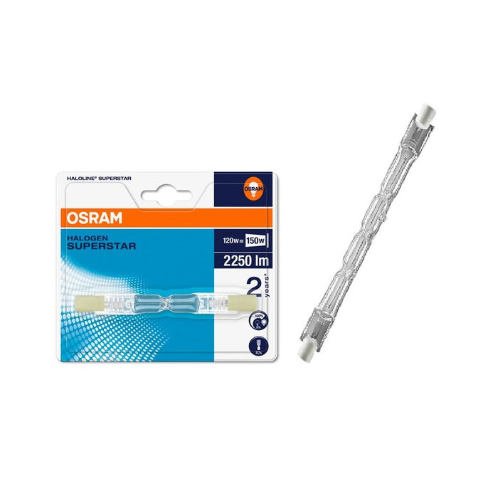 TUBE HALOGEN LAMP 64695 ES 120W 230V R7S-15 FS1 74.99mm HALOLINE LEDVANCE