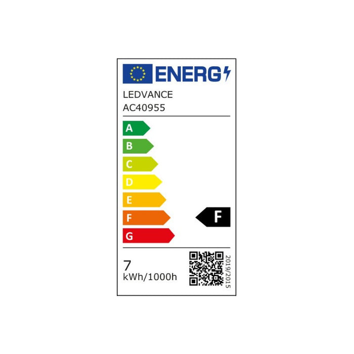 LED LAMP VALUE BLACK PLAST PAR16 80 120° /840 GU10 LEDVANCE