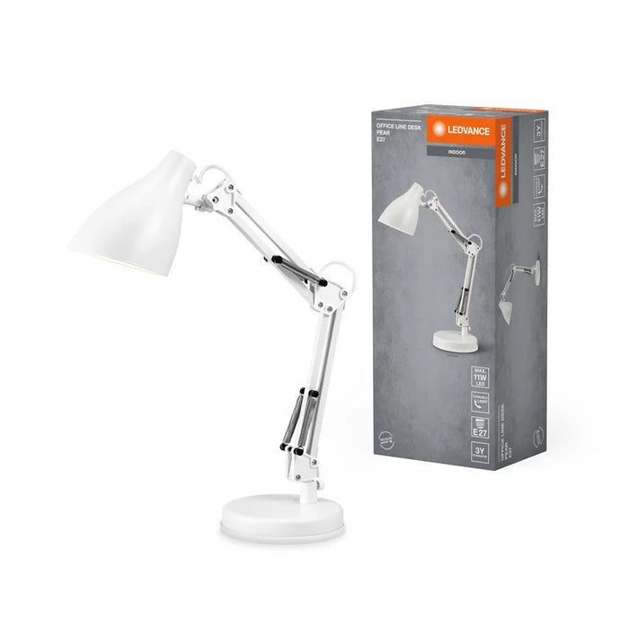 LED LAMP OFFICE LINE DESK LDMP PEAR E27 LEDVANCE - WHITE