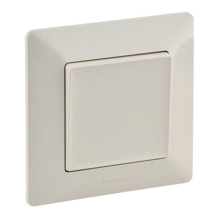 SINGLE KEY WITH FRAME CREAM LEGRAND VALENA LIFE