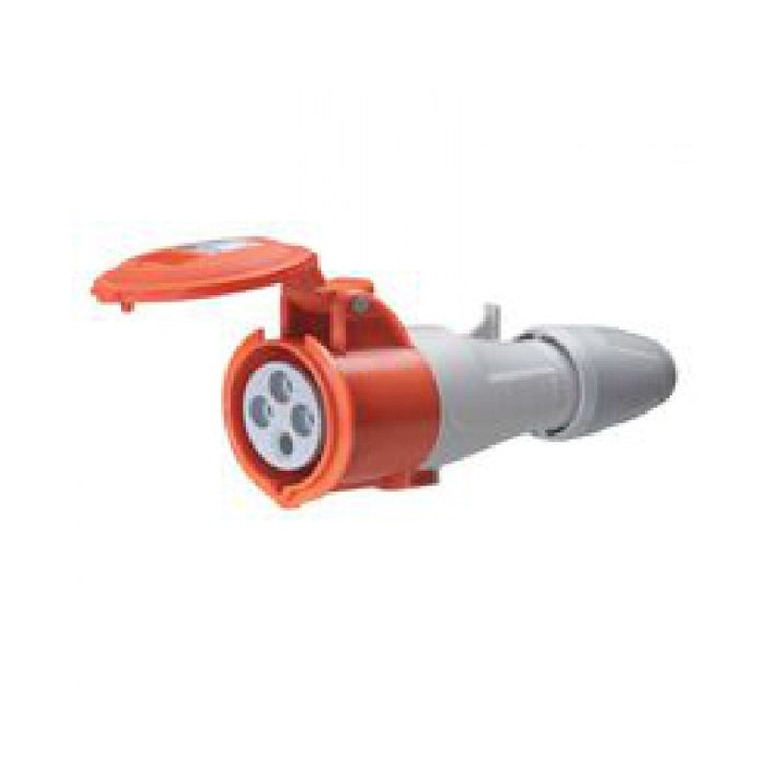 COUPLING IP44 3P+N+E, 32A 380/415V LEGRAND - GRAY/RED