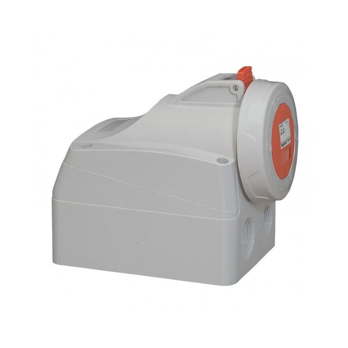 OUTDOOR MOUNTING CONTACT IP66/67 3P+N+E, 32A 380/415 V~LEGRAND - GRAY/RED